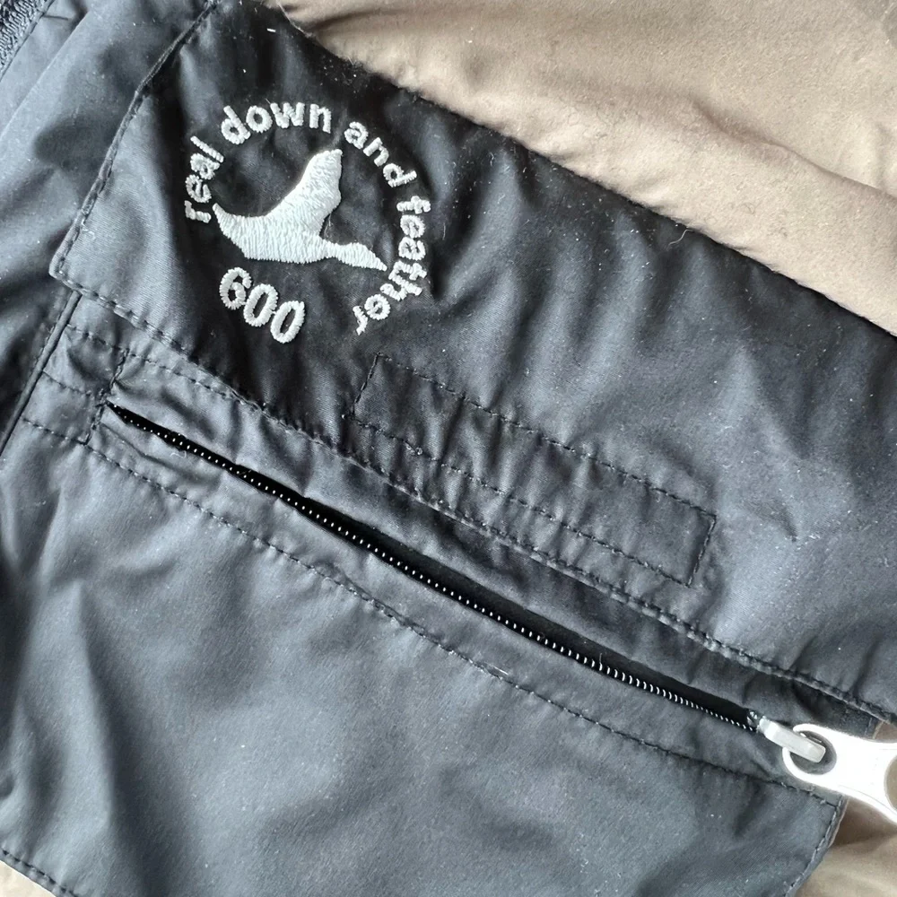 Bogner Fire Ice Down Puffer Ski Jacket Coat Fur Hood Black M/L 12 - Picture 12 of 14